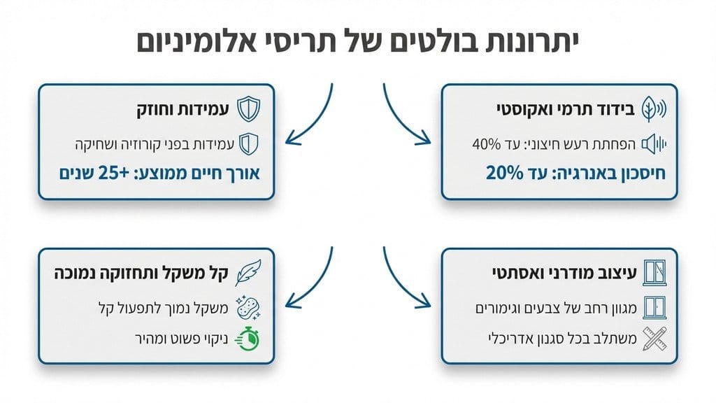 נוצר על ידי מודל בינה מלאכותית Gemini Pro תריס גלילה אלומיניום איכותי מותקן בבית מודרני